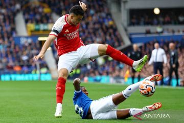 Arteta puas Arsenal menang di kandang Everton setelah enam tahun