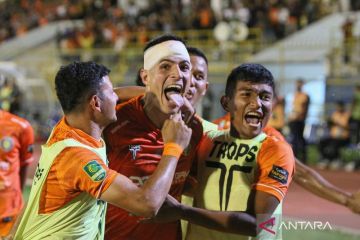 FOTO - Persiraja Banda Aceh Kalahkan Sriwijaya 2-0