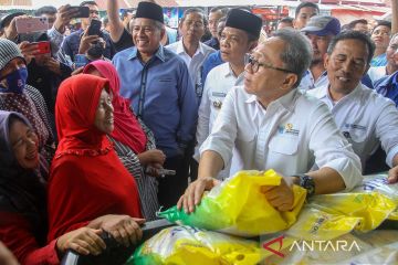 Mendag sebut harga beras mulai turun