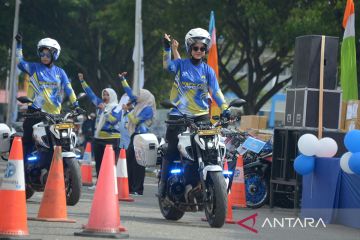 FOTO - Safety ridding HUT lalu lintas di Aceh