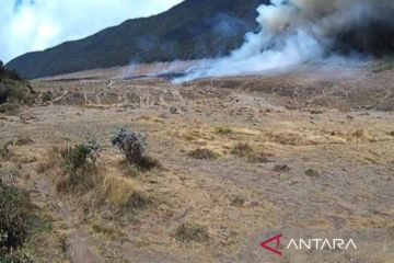 TNGGP perketat aturan pendakian hindari kebakaran lahan