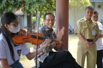 Nadiem ingin pelajari kunci keberhasilan SMKN 2 Kasihan