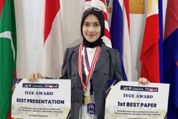 Mahasiswa FH Unja juara 1 Internasional Youth Conference Expedition