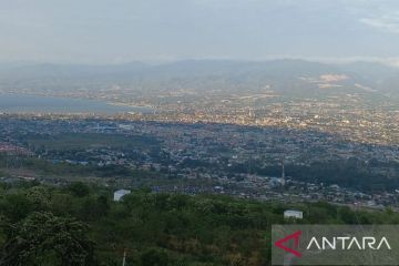 Melihat keindahan Kota Palu Sulawesi Tengah dari ketinggian