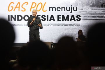 Ganjar Pranowo siapkan tujuh strategi wujudkan Indonesia Emas