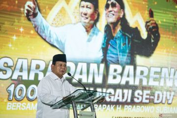 Prabowo bertemu 1.000 guru ngaji