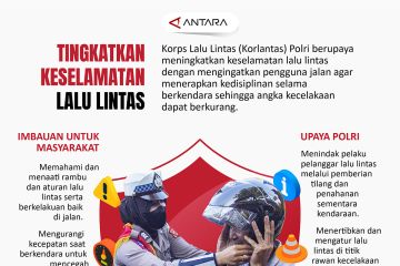 Tingkatkan keselamatan lalu lintas