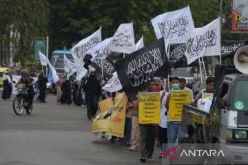 FOTO - Aksi Bela Rempang di Aceh