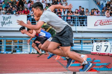 5.611 peserta ikuti kejuaraan atletik pelajar Energen Champion SAC