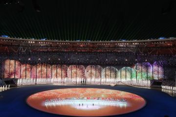 Album Asia: Menikmati meriah upacara pembukaan Asian Games Hangzhou