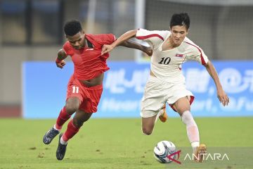 Timnas U-24 kalah 0-1 dari Korut, tapi berpeluang lolos ke fase gugur