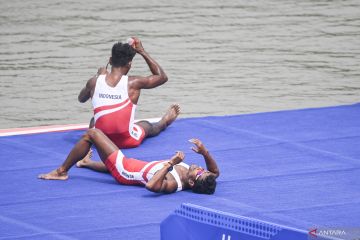 Tiga perunggu dayung untuk Indonesia saat China digdaya