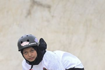 Nyimas Bunga Cinta ungkap asa dan persahabatan di lapangan skateboard