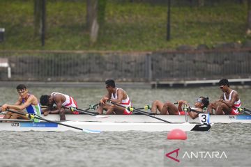 Tim Dayung Quadruple Sculls Indonesia gagal raih medali