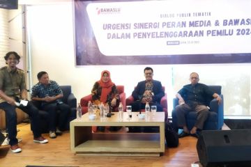 Bawaslu Sulsel libatkan media sinergikan pengawasan Pemilu 2024