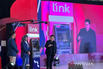 Resmikan wajah baru ATM Link, Erick: Efisiensi kunci di era digital