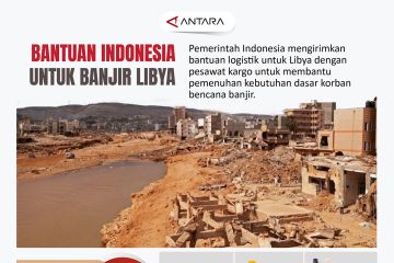 Bantuan Indonesia untuk banjir Libya