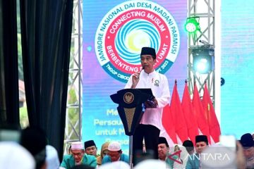 Jokowi: Kehidupan Nabi Muhammad SAW suri teladan bagi umat