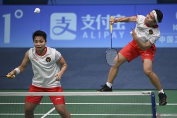 Apriyani/Siti tampil solid di babak 32 besar Asian Games