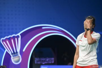 Tim bulu tangkis beregu putri Indonesia kalah 0-3 dari China