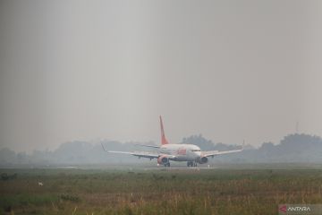 Kabut asap di Palangka Raya