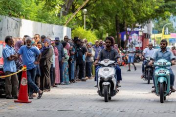Pilpres Maladewa pertemukan capres pro-India dengan capres pro-China