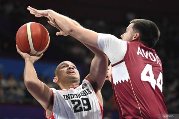 Basket Indonesia kalah dari Qatar