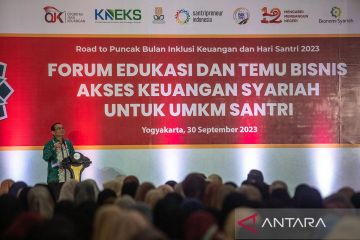 OJK minta santri tingkatkan literasi dan inklusi keuangan