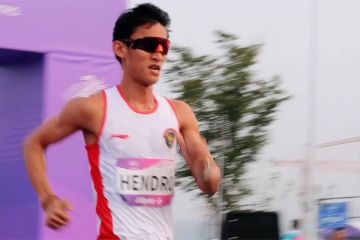 Atlet jalan cepat Hendro Yap finis ke-9 di Asian Games Hangzhou 2022
