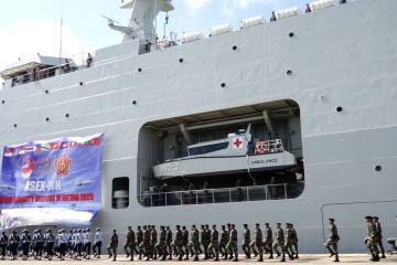 Angkatan Laut se-ASEAN latihan bersama di perairan Natuna