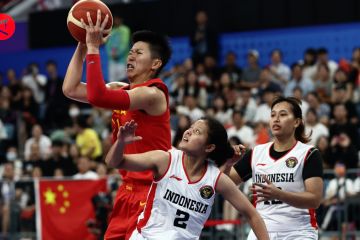 Kalah dari China, tim basket putri Indonesia besok hadapi Mongolia