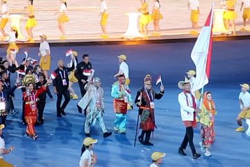 Baju Rote dan Betawi jadi wajah Indonesia di Asian Games Hangzhou