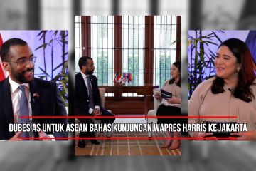 Dubes AS untuk ASEAN bahas kunjungan Wapres Harris ke Jakarta (2)