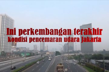 Ini perkembangan terakhir kondisi pencemaran udara Jakarta