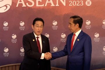 Jokowi apresiasi peningkatan status kemitraan RI-Jepang
