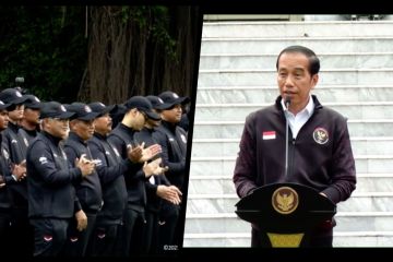 Lepas kontingen ASIAN Games, Jokowi beri target masuk 10 besar
