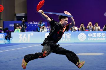 Medali perunggu Seraf Naro buah dukungan di kalangan atlet wushu