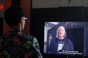 Cerita penduduk asli Australia di pameran digital imersif Makassar
