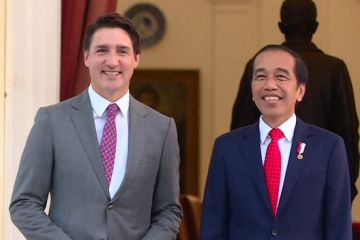 Jokowi dan Justin Trudeau gelar pertemuan bilateral