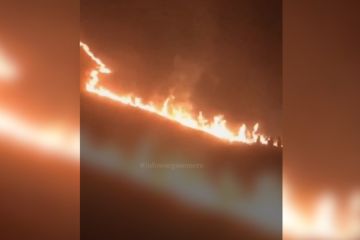 Gunung Bromo terbakar, kegiatan wisata berhenti total
