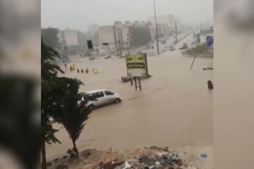 Badai Daniel landa sejumlah kota di Libya, 25 orang tewas