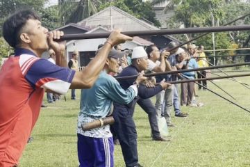 Ada lomba tradisional sumpit khas Suku Dayak di Bulungan-Kaltara