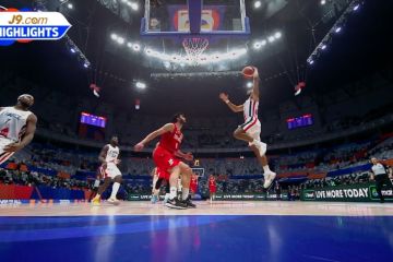 Timnas Basket Prancis menang telak atas Iran