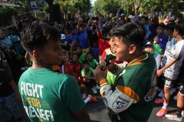 Indonesia U-20 unggul 1-0 Thailand U-20 di babak pertama laga uji coba