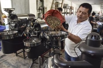 Produksi mesin roasting kopi sistem kontrol suara