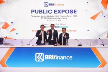 BRI Finance sebut total "disbursement" tahun 2023 tumbuh 8 persen yoy