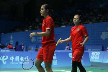 Febriana/Amalia takluk 0-2 dari pasangan China di babak 16 besar