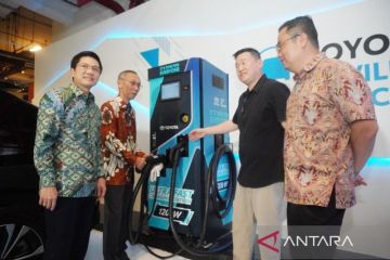 Toyota akan bangun SPLKU di tol Trans-Jawa dan gerai di Indonesia