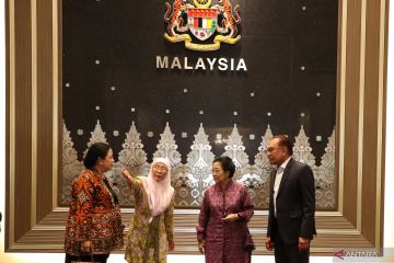 Megawati Soekarnoputri bertemu PM Malaysia