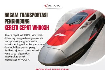 Ragam transportasi penghubung kereta cepat WHOOSH